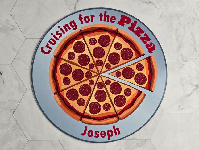 Cruise Door Magnet - Cruising For The Pizza