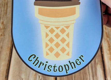 Cruise Door Magnet - Cruising For The Ice Cream