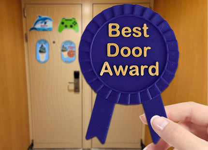 Best Door Award Ribbon Magnet