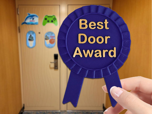 Best Door Award Ribbon Magnet
