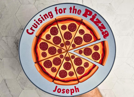 Cruise Door Magnet - Cruising For The Pizza