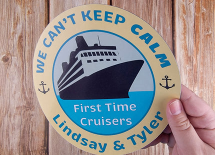 Cruise Door Magnet - First Time Cruiser