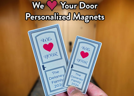 Door Award Magnet - Personalized Door Shaped