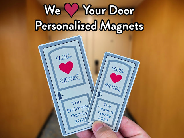 Door Award Magnet - Personalized Door Shaped
