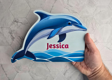 Cruise Door Magnet - Dolphin and Ocean Theme