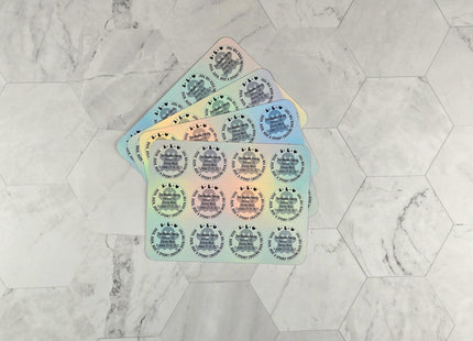 Duck Tag Stickers - Halloween Cute Ghost