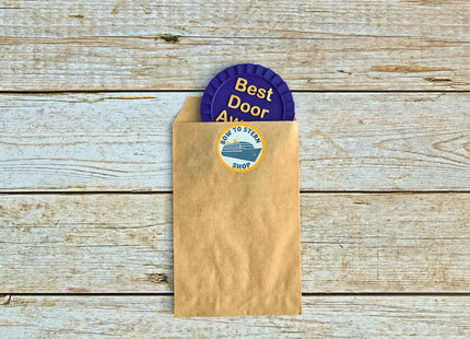 Best Door Award Ribbon Magnet