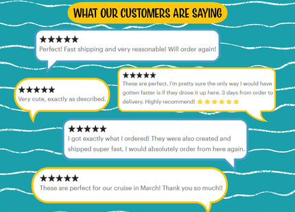 Duck Tag Stickers - Holographic Christmas Tree Theme