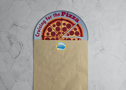 Cruise Door Magnet - Cruising For The Pizza