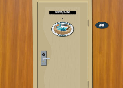 Cruise Door Magnet - Empty Nest