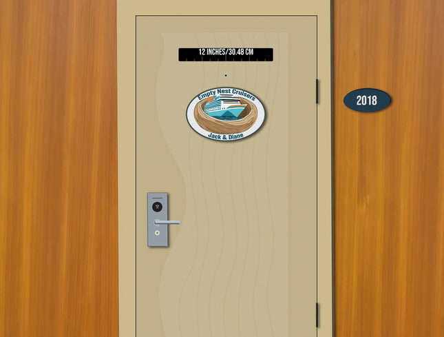 Cruise Door Magnet - Empty Nest
