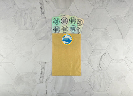 Duck Tag Stickers - Halloween Cute Ghost
