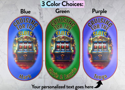Cruise Door Magnet - Cruising For The Slots