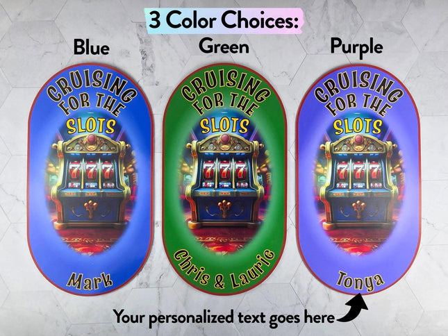 Cruise Door Magnet - Cruising For The Slots