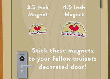 Door Award Magnet - Heart Hands Love Your Door