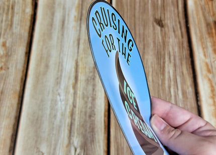 Cruise Door Magnet - Cruising For The Ice Cream