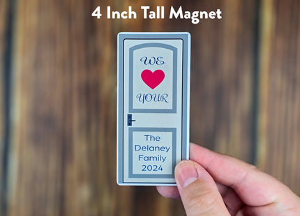 Door Award Magnet - Personalized Door Shaped
