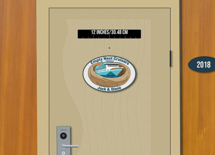 Cruise Door Magnet - Empty Nest