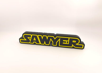 Galactic Name Plate Magnet