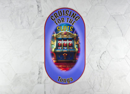 Cruise Door Magnet - Cruising For The Slots