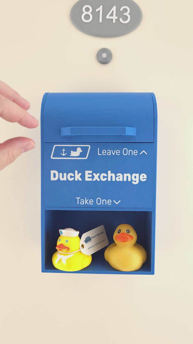 Cruising Duck Exchange Mailbox Door Magnet